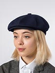 Кепка KANGOL арт. K3217HT Bamboo Hawker (темно-синий)